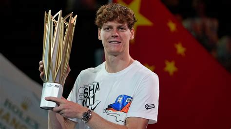 Shanghai Masters: World No 1 Jannik Sinner 